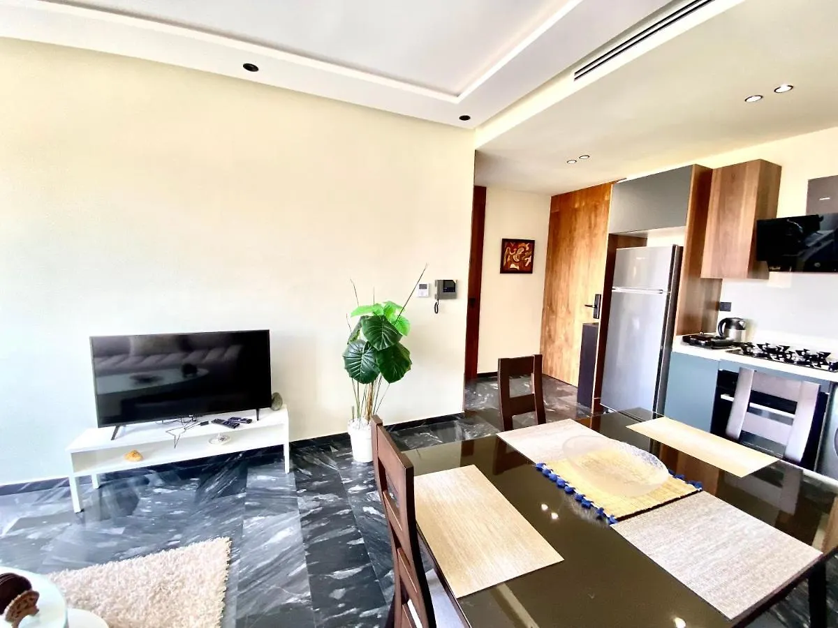 Appartement New Modern 1 Bedroom 1Min Fr Tramway Casablanca Maroc